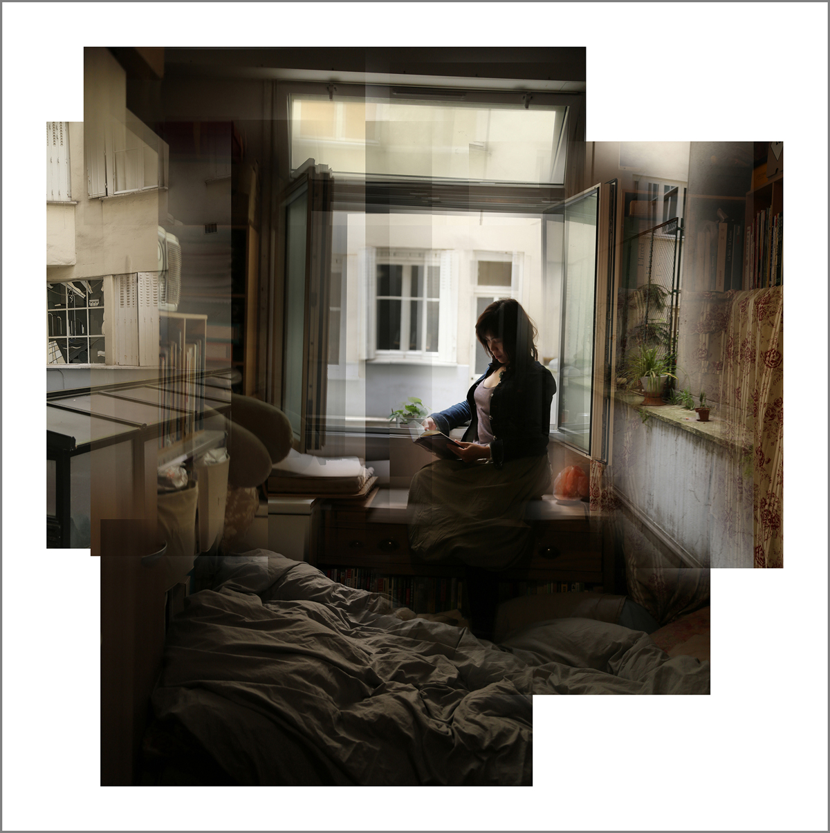 CHANG, Chung-Liang 張仲良, La Fenêtre miroitée transparente 窗─明鏡透視 no.38, littéraire-lis des airs, 2015